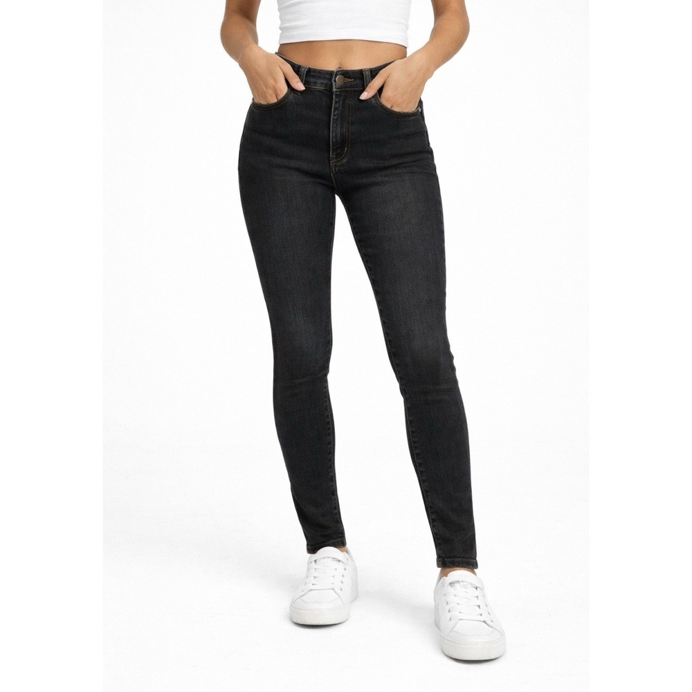 Lane Bryant Jeans Women's 20 Blue Signature Fit Mid Rise Skinny Dark Wash Logo